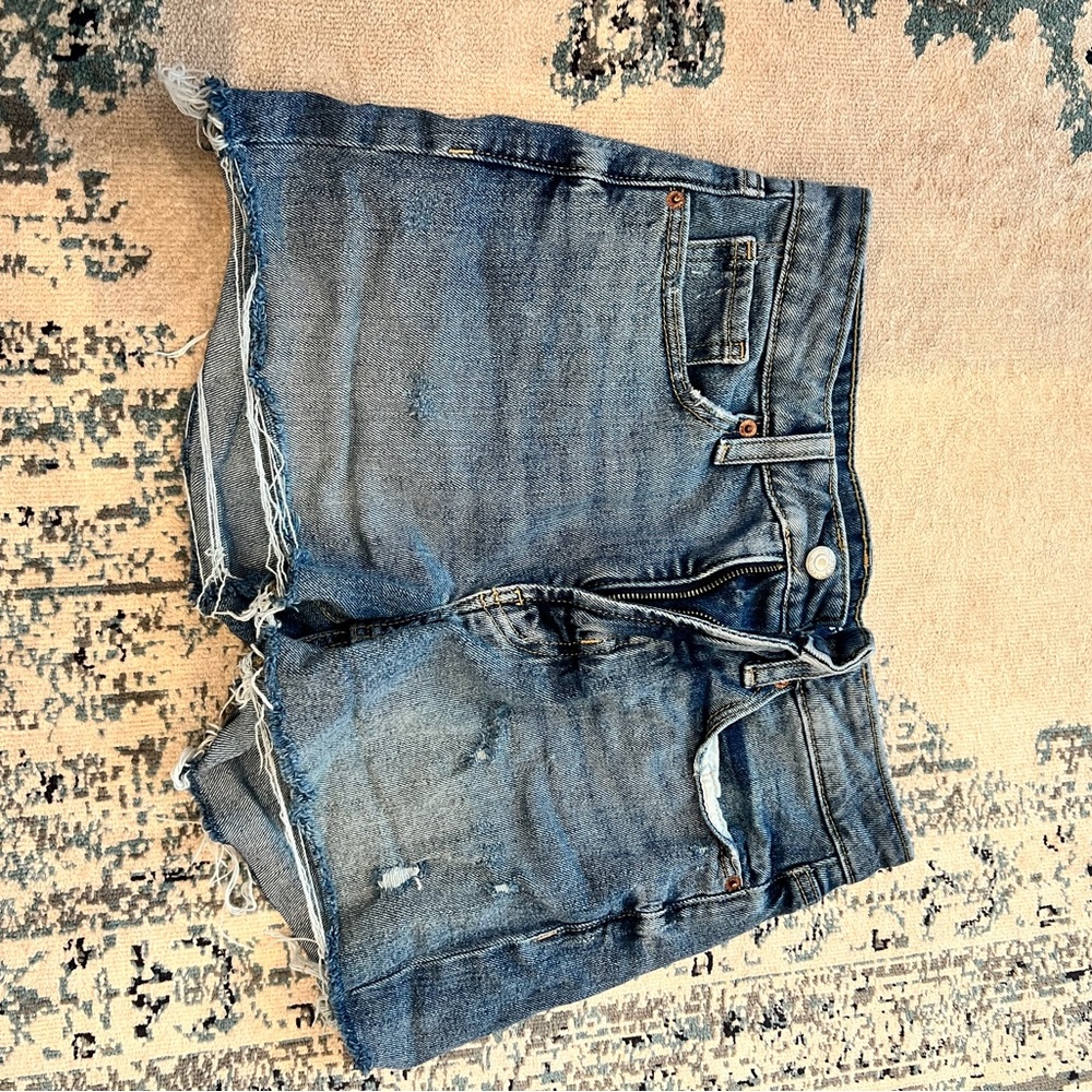 Blue denim old navy shorts